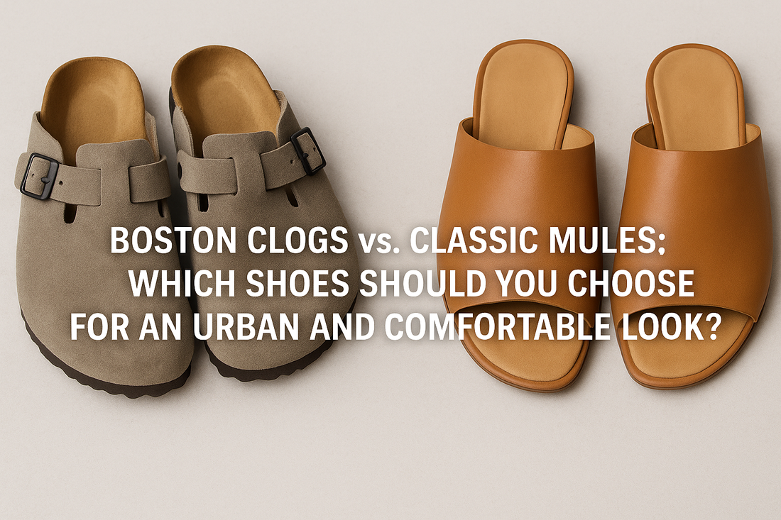 Boston Clogs vs. Classic Mules: Which Shoes Should You Choose for an Urban and Comfortable Look?