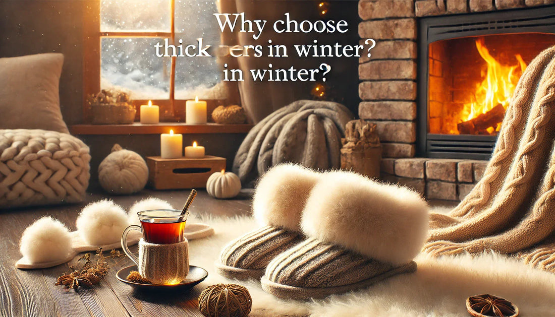 Why Choose Thick Slippers in Winter? ❄️