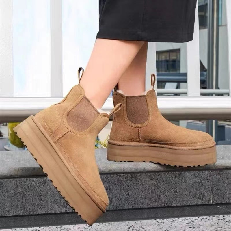 Thick Sole Snow Boots for women