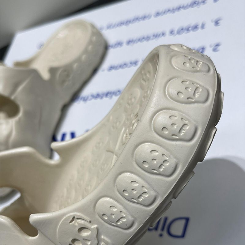 Skull Design Slippers