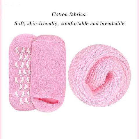 Paar wiederverwendbare SPA-Gelsocken – Ultimative Fußpflege für weiche und glatte Haut – King Stone Brothers and Co™️