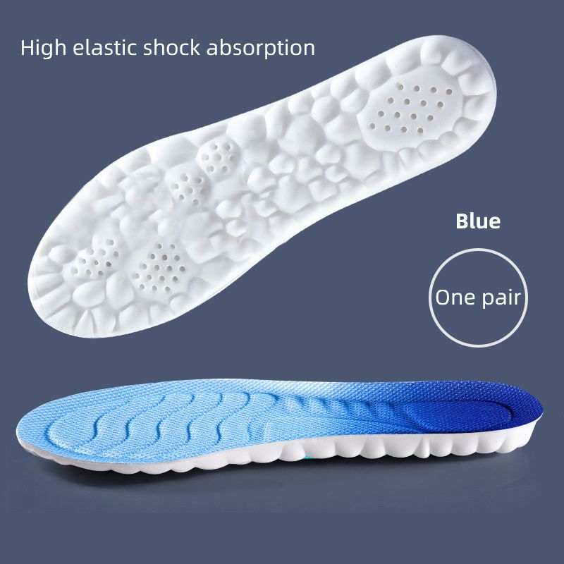 blue slone, semelle bleu, •	Semelles intérieures souples •	Semelles élastiques respirantes •	Semelles intérieures confortables •	Semelles pour chaussures de sport