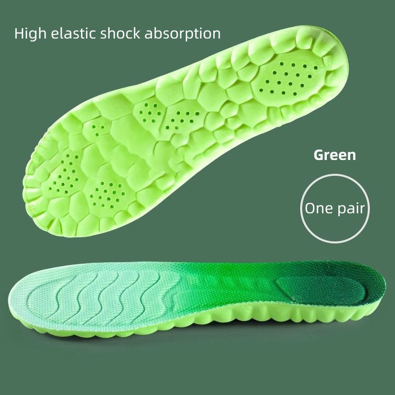 semelle verte, green slone, •	Semelles intérieures souples •	Semelles élastiques respirantes •	Semelles intérieures confortables •	Semelles pour chaussures de sport