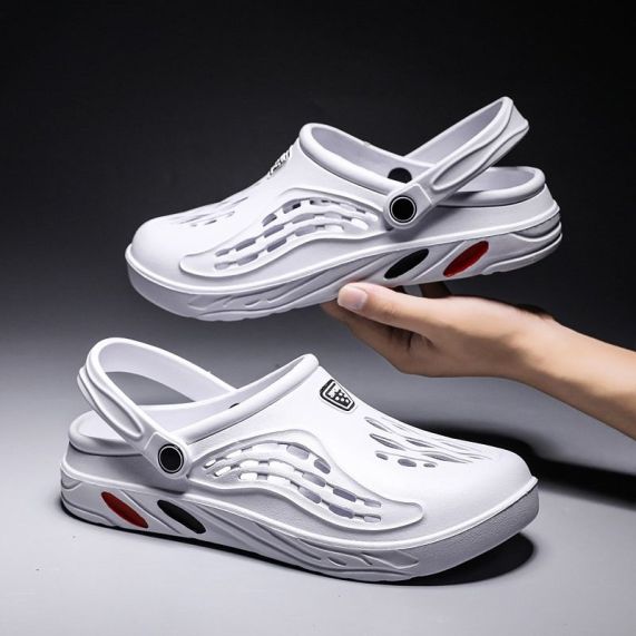 Beach sandals, summer footwear, breathable sandals, stylish beach shoes, chic summer sandals
