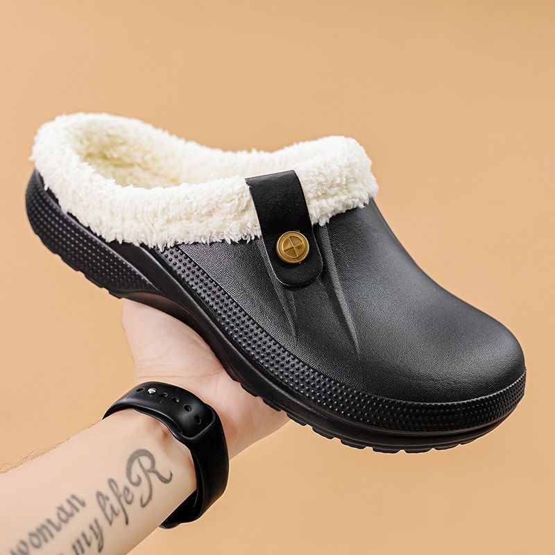Soft & Waterproof Plush Slippers crocs