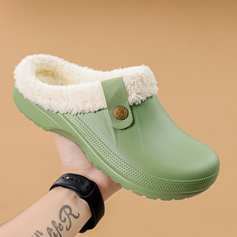 Soft & Waterproof Plush Slippers crocs