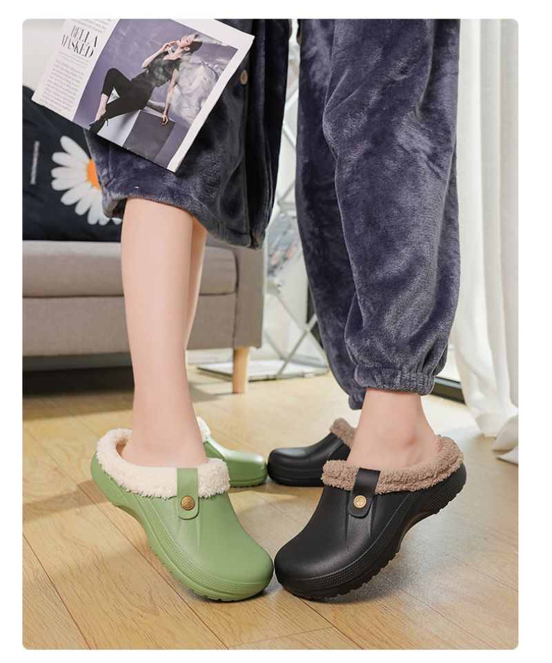 Soft & Waterproof Plush Slippers crocs