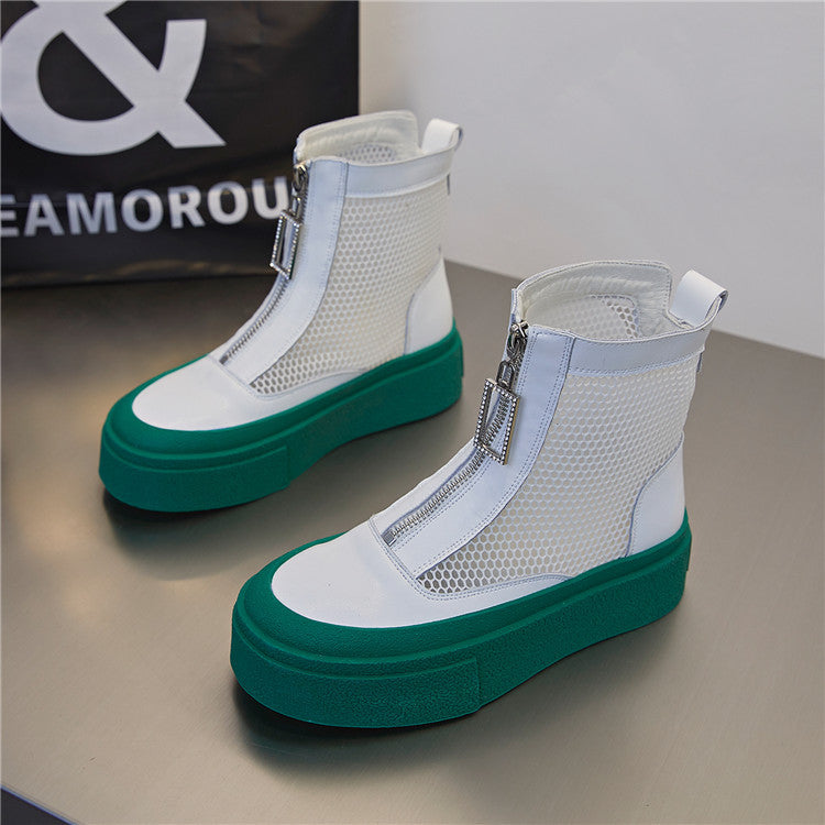 Entdecken Sie trendige Stiefeletten mit runder Spitze für Damen – King Stone Brothers and Co™️