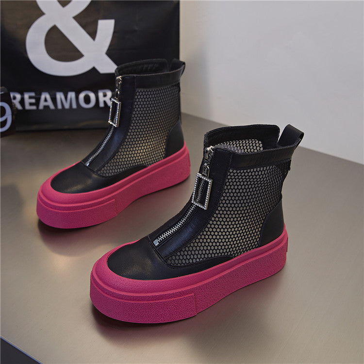Entdecken Sie trendige Stiefeletten mit runder Spitze für Damen – King Stone Brothers and Co™️