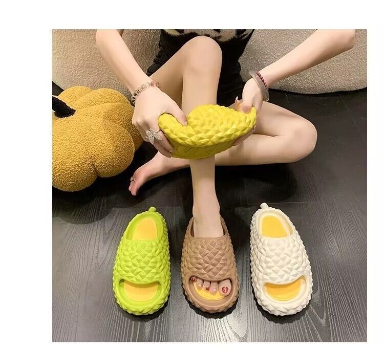 Fun with Funny Durian Peel Slippers- King Stone Brothers and Co™️
