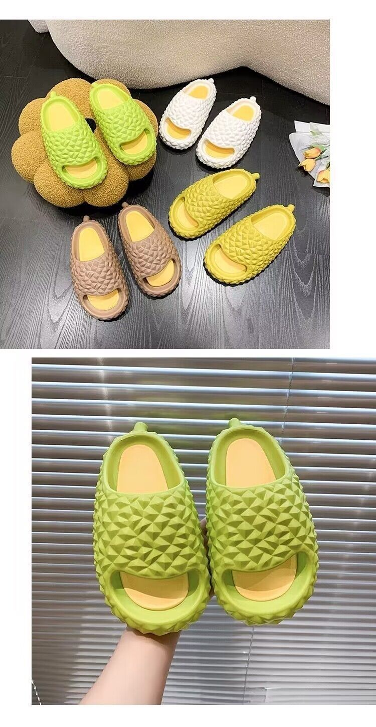 Fun with Funny Durian Peel Slippers- King Stone Brothers and Co™️