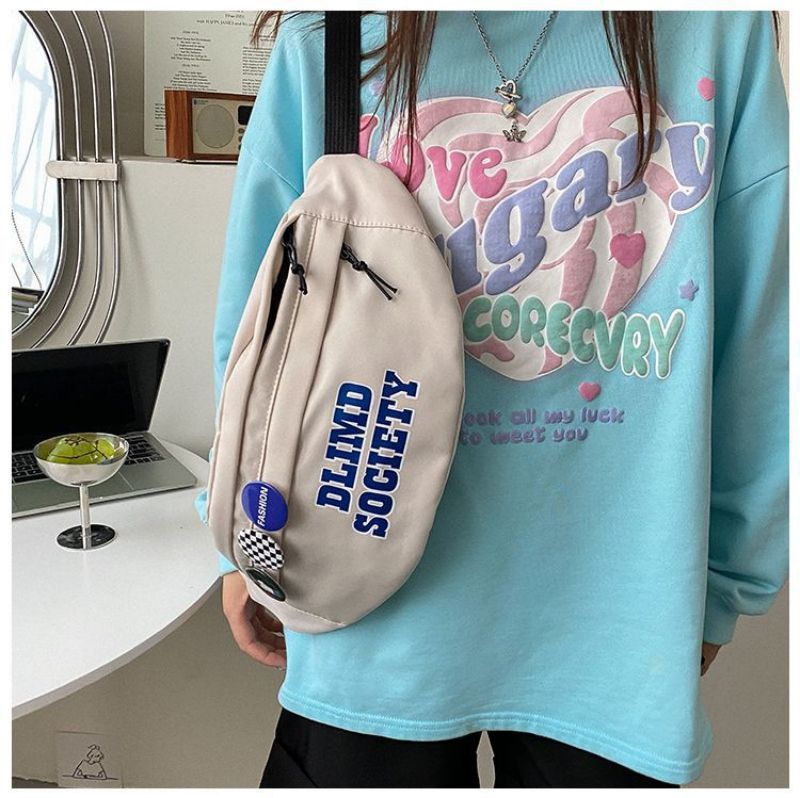 Retro Trendy Chest Bag-satchel