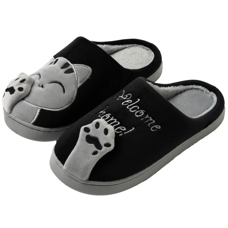Cat Cotton Slippers
