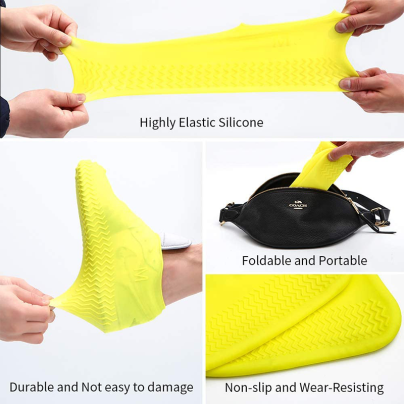 Bleiben Sie mit Stil trocken mit dem Regenschuhüberzug aus Silikon – K.Stone Brothers and Co™️