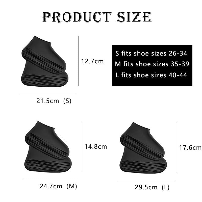Bleiben Sie mit Stil trocken mit dem Regenschuhüberzug aus Silikon – K.Stone Brothers and Co™️