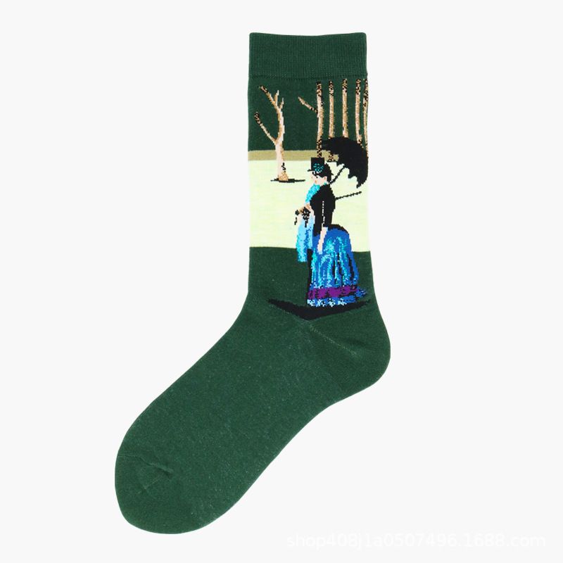 peinture personnalisée, chaussettes artistiques, dessin sur chaussettes, chaussettes uniques, art portable