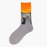 peinture personnalisée, chaussettes artistiques, dessin sur chaussettes, chaussettes uniques, art portable