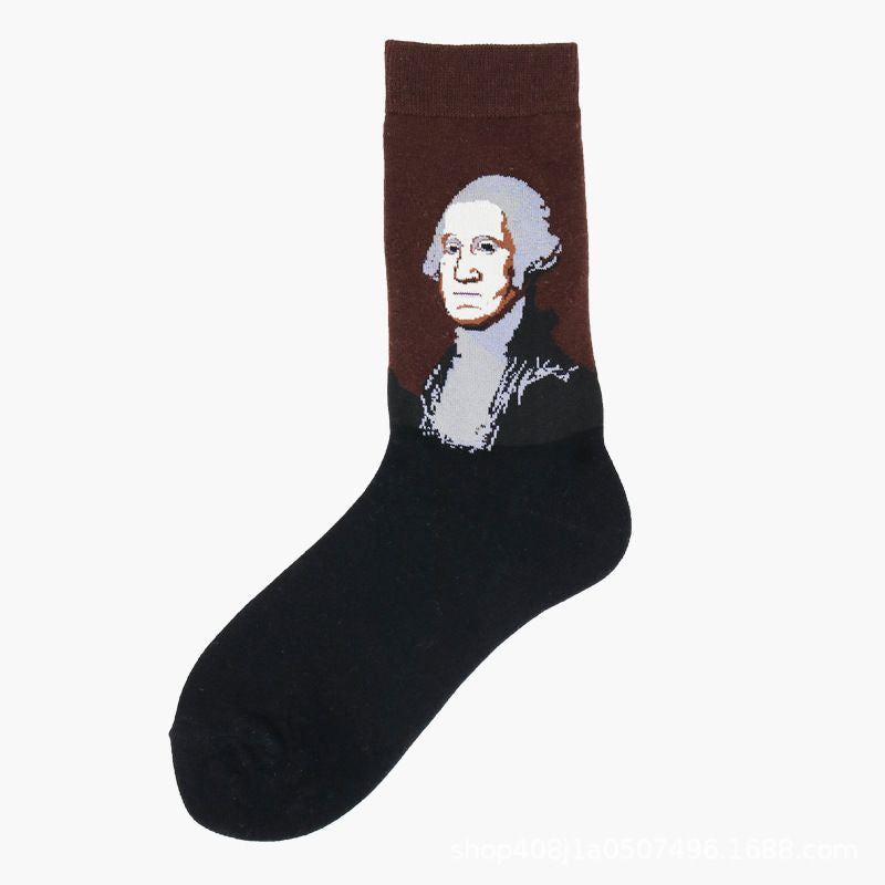 peinture personnalisée, chaussettes artistiques, dessin sur chaussettes, chaussettes uniques, art portable