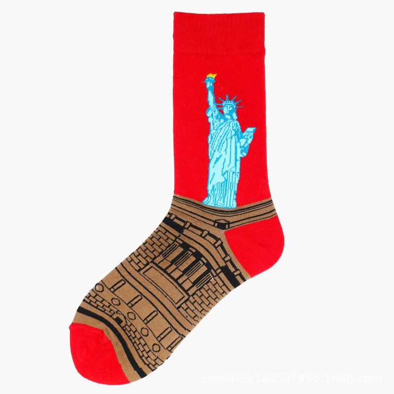 peinture personnalisée, chaussettes artistiques, dessin sur chaussettes, chaussettes uniques, art portable, usa