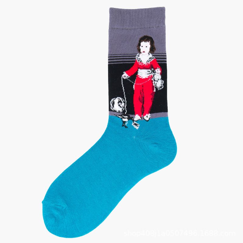 Personalisiertes Ölgemälde in Socken: Tragbare Kunst für Ihre Füße – K.Stone Brothers and Co™️