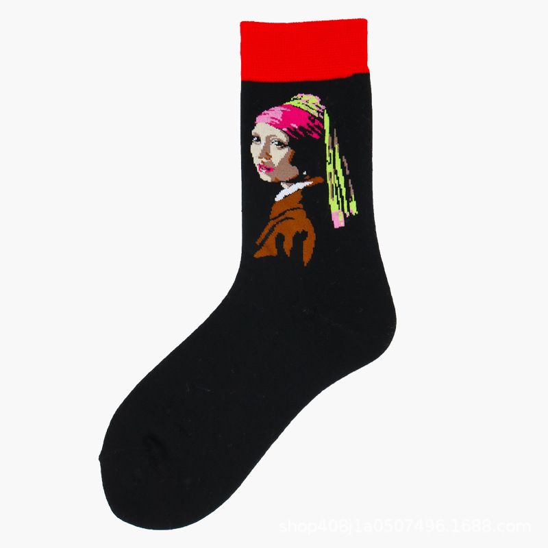 Personalisiertes Ölgemälde in Socken: Tragbare Kunst für Ihre Füße – K.Stone Brothers and Co™️