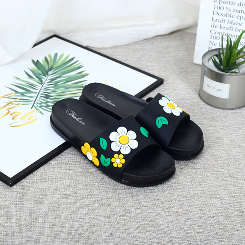 Flowers PVC Home Line Sandals