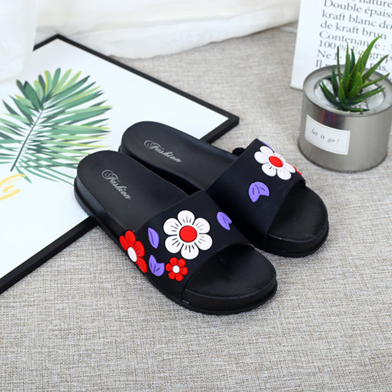 Flowers PVC Home Line Sandals