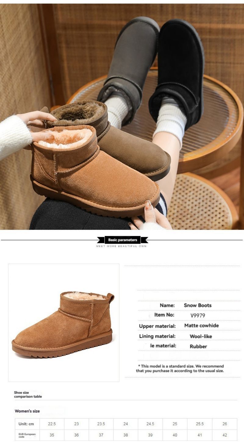 SOLDIER - Plush and Thick Snow Boots- King Stone Brothers and Co™️