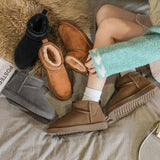 Thick winter boots, cozy footwear, warm snow boots, winter footwear, plush boots, insulated boots,Cold Weather Accessories, Cold Weather Accessories, Cozy Winter Shoes