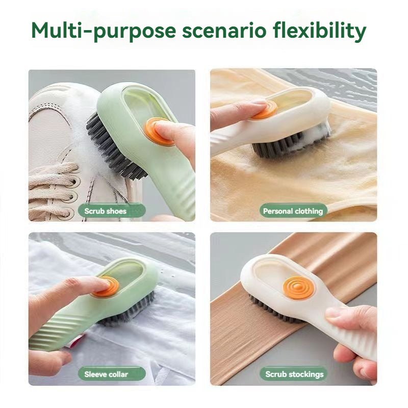 Multi Functional liquid Added Shoe Brush