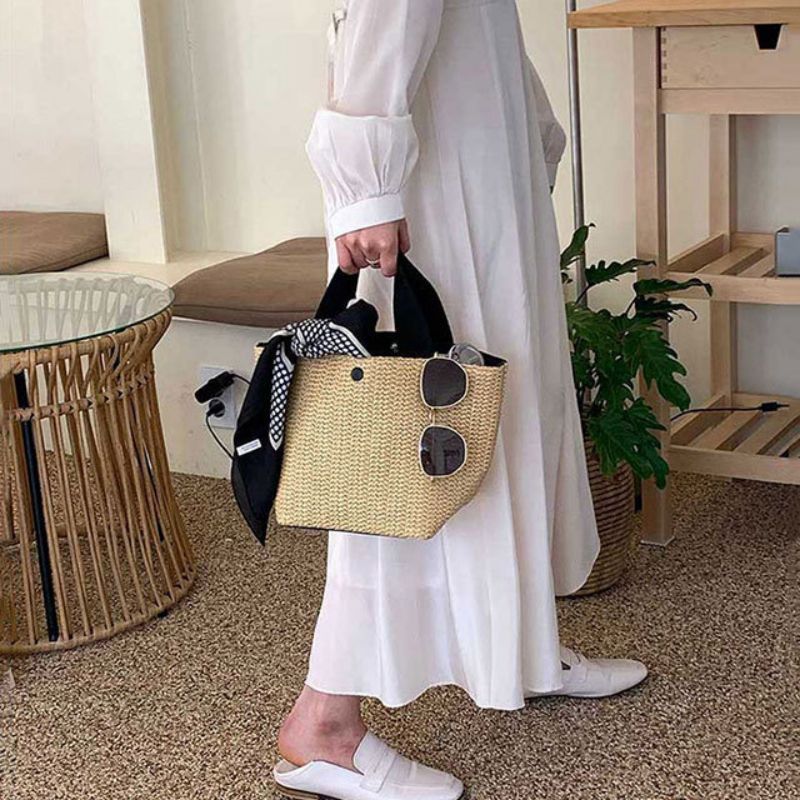 Casual Pastoral Style All-match Women Bag Handbag