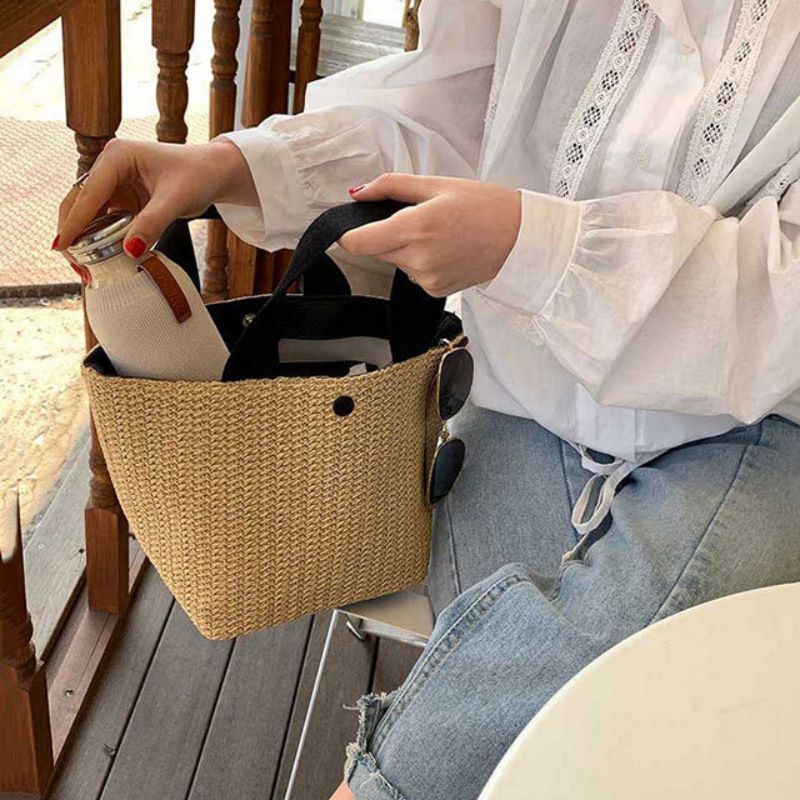 Casual Pastoral Style All-match Women Bag Handbag
