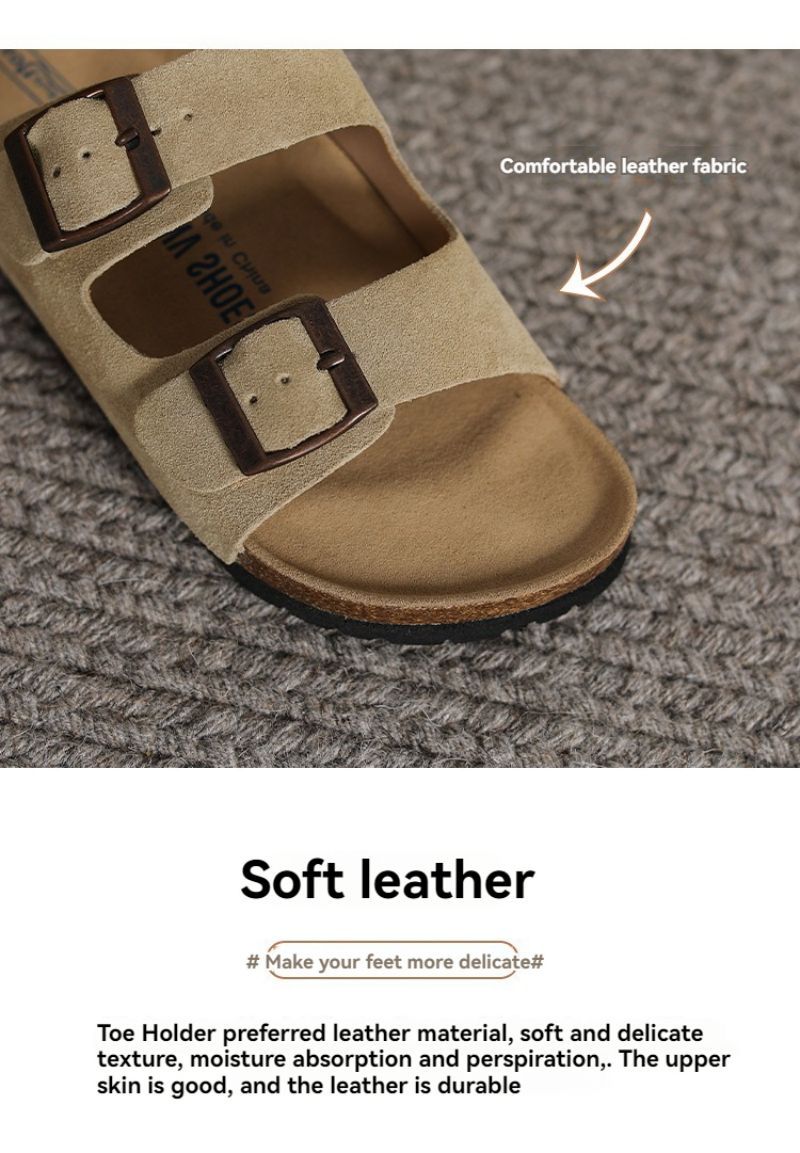 Maibulun Cork Slippers - King Stone Brothers and Co™️