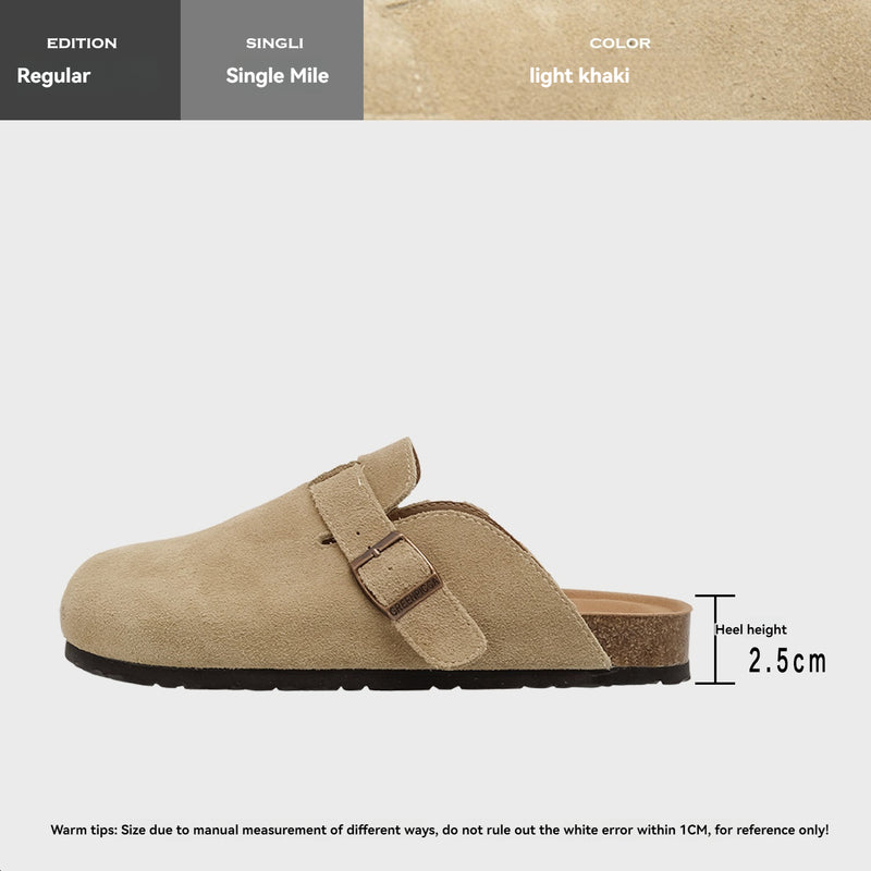 mule beige, crocs beige, King Stone Brothers and Co summer mules casual summer slippers supportive mule slippers fashion summer slippers summer slip-on mules sustainable summer footwear