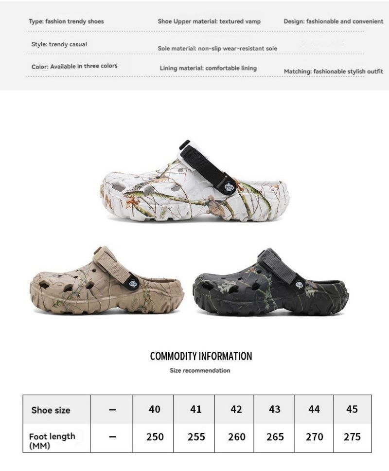 Hole Shoes Men-Crocs - King Stone Brothers and Co™️
