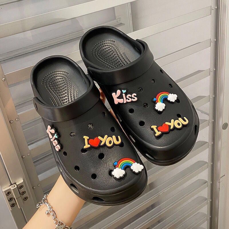 Cute DIY Hole Shoes Accessories Crocs