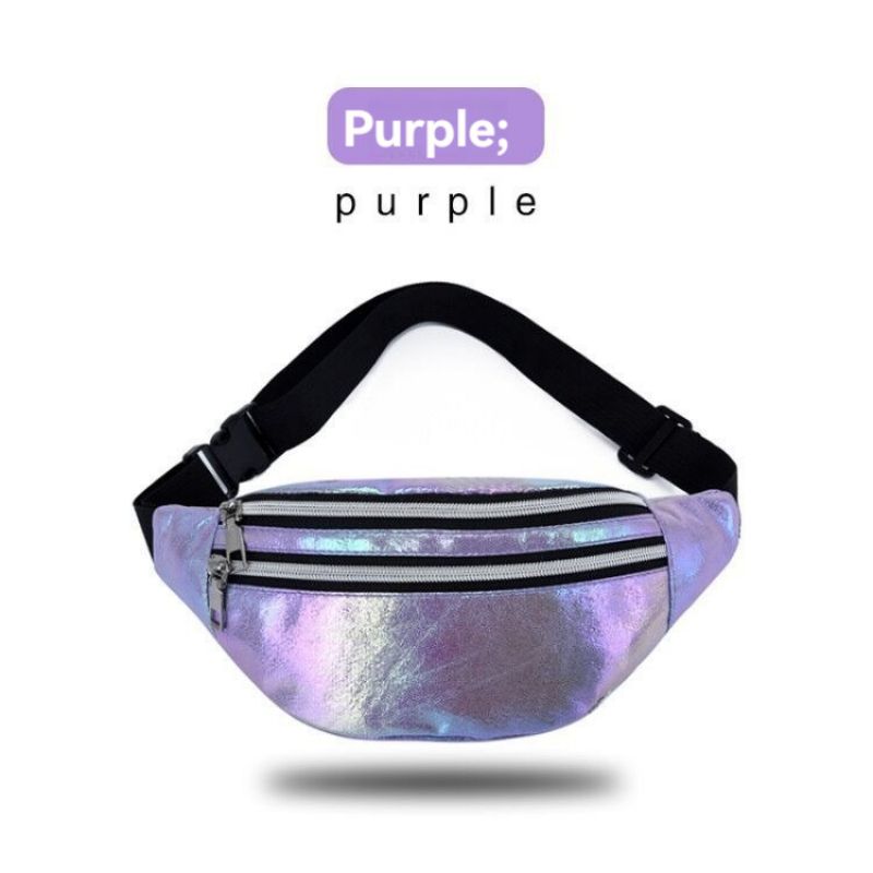 Colorful Laser Shoulder Crossbody Bag