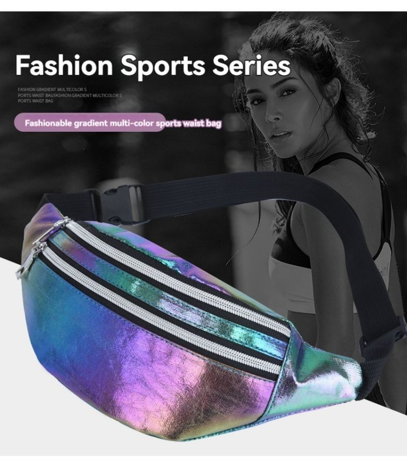 Colorful Laser Shoulder Crossbody Bag