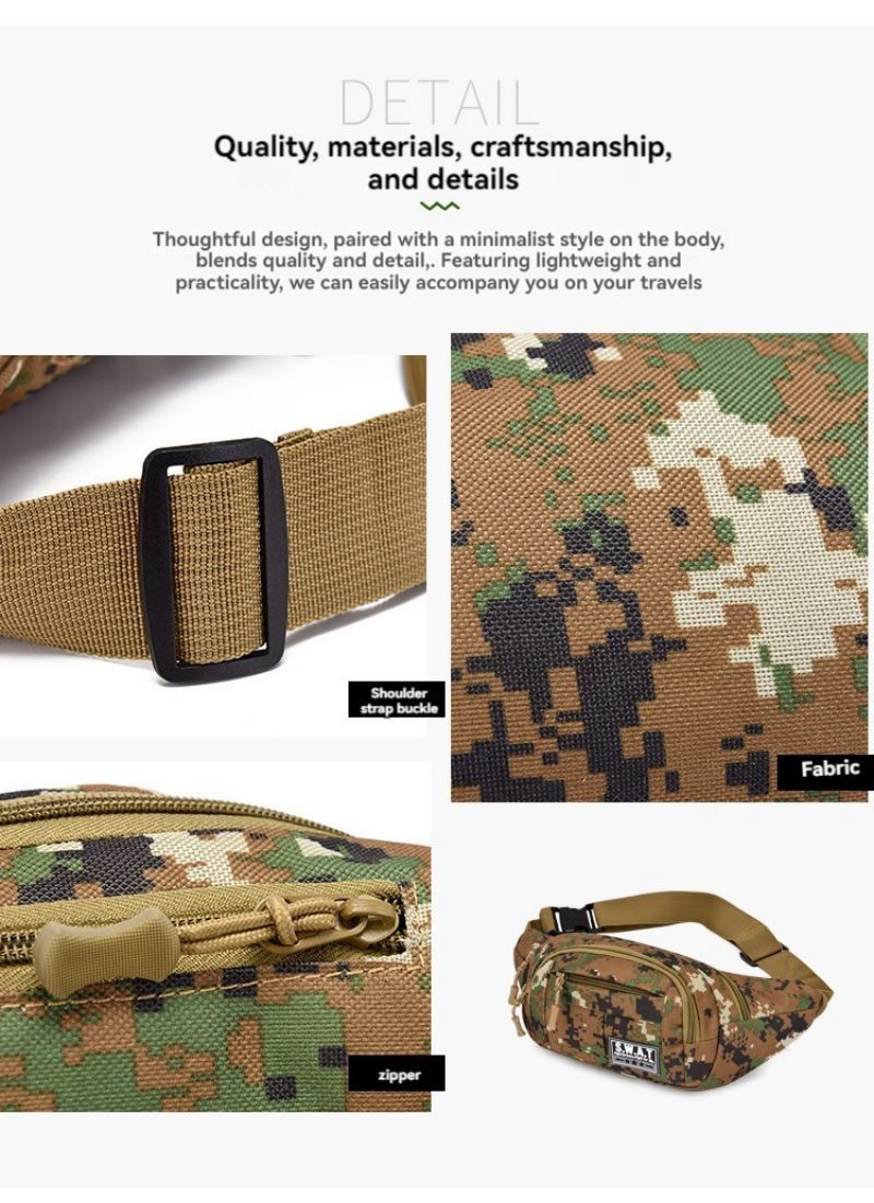 Camouflage Shoulder Bag (men/women)