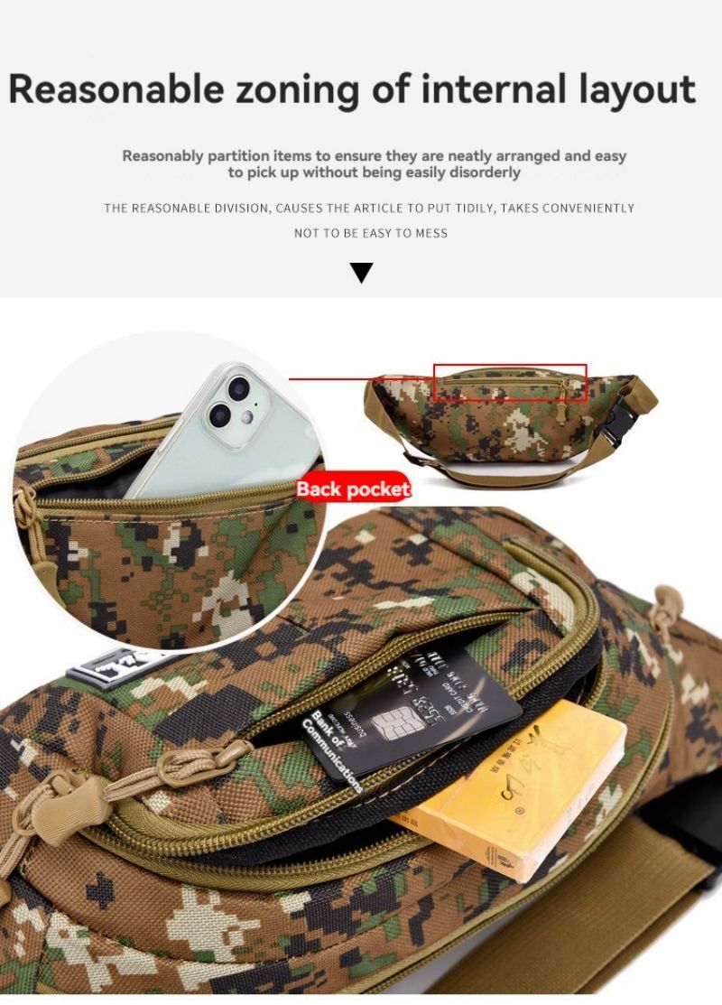 Camouflage Shoulder Bag (men/women)