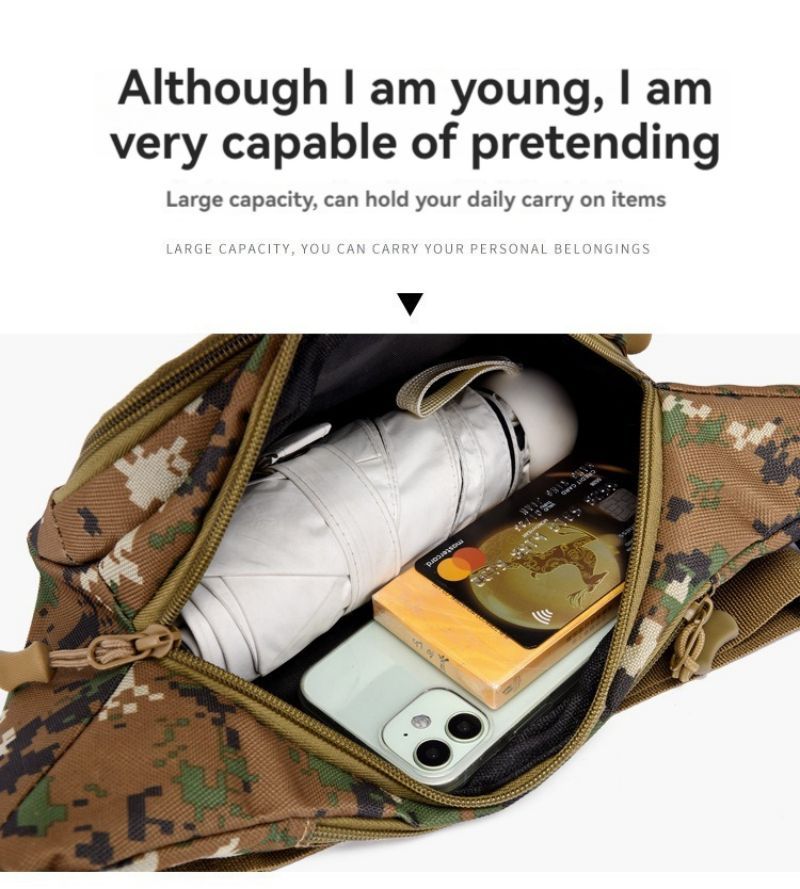 Camouflage Shoulder Bag (men/women)