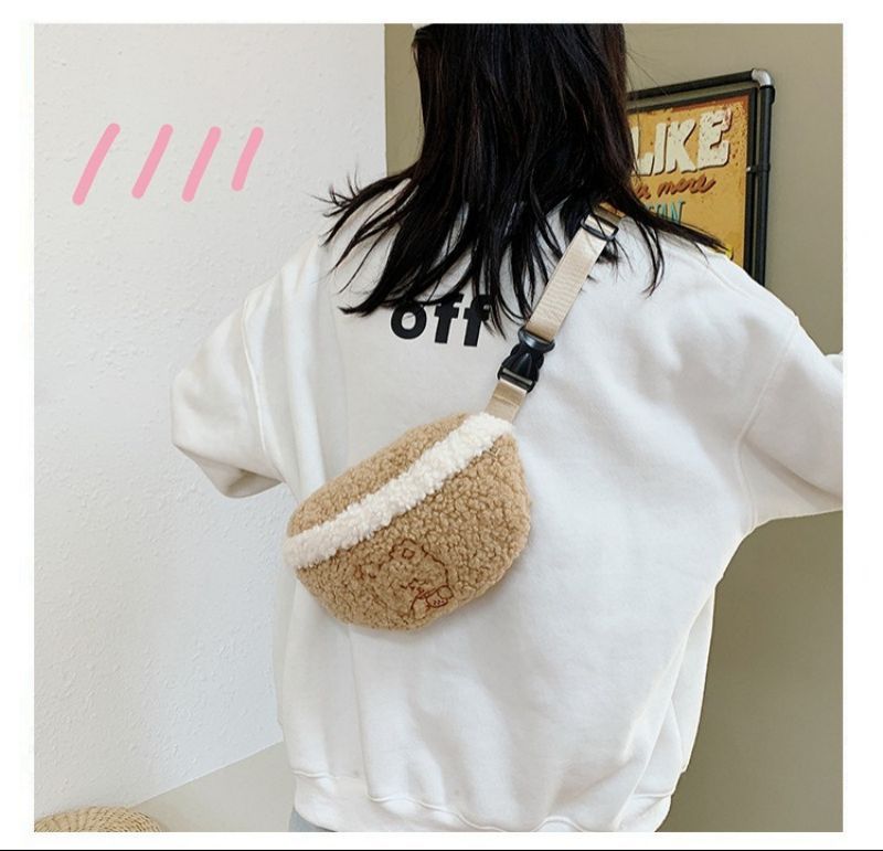 Shoulder Chest Bag -Teddy bear