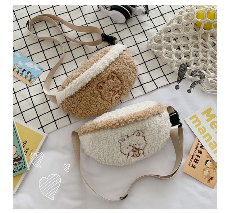Shoulder Chest Bag -Teddy bear