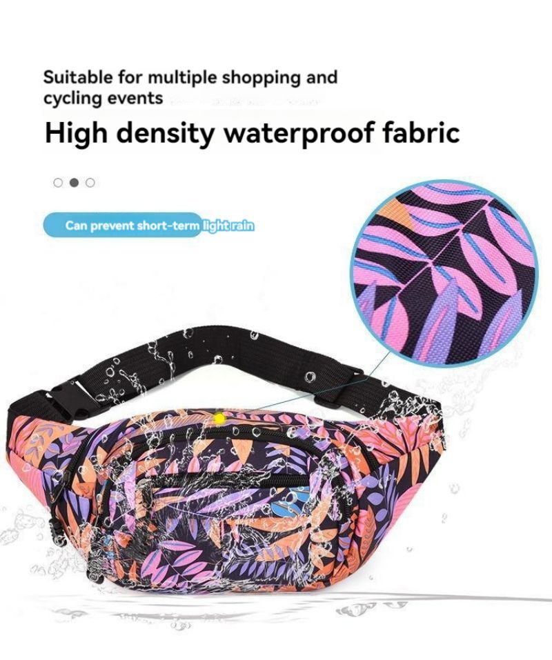 One-shoulder Waist Bag Mixte-Flower