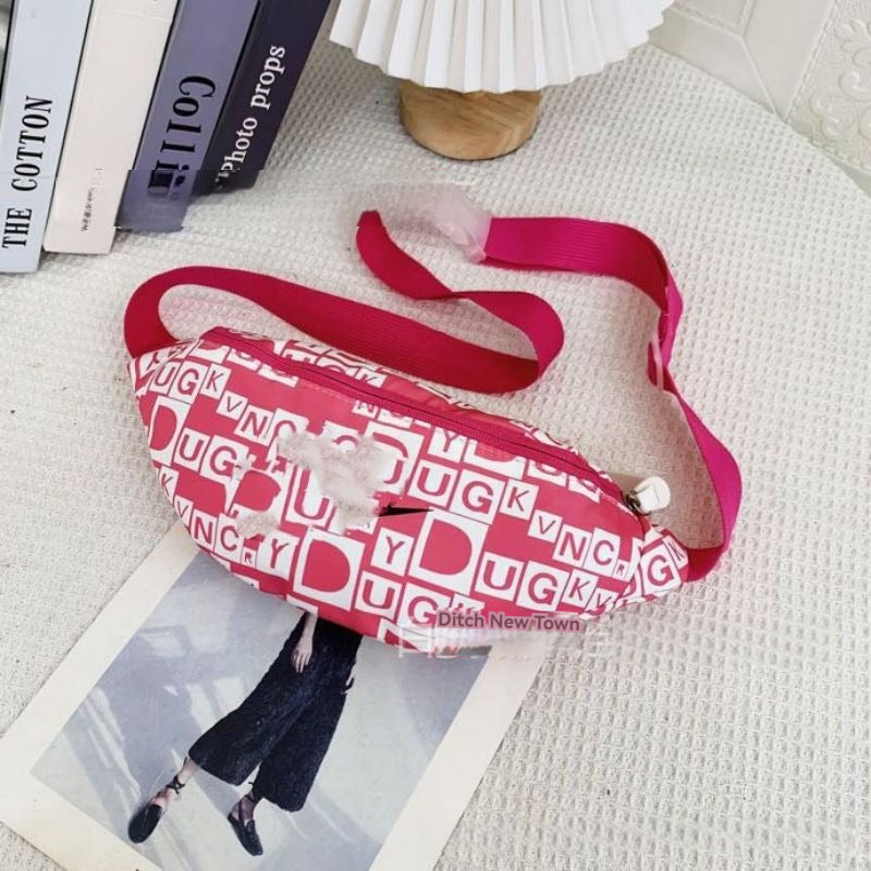 Letter Trendy Chest Bag (mixte)