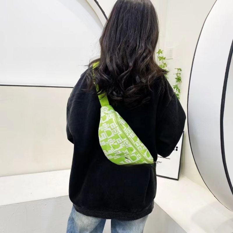 Letter Trendy Chest Bag (mixte)