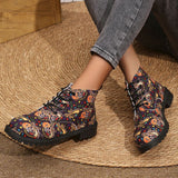 Printed Lace-Up King Boots (mixte)- King Stone Brothers and Co™️