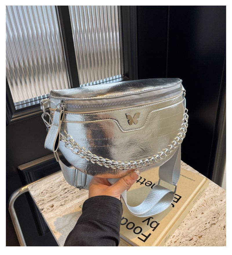 Chain Chest Bag  butterfly  for Women