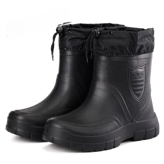 Fleece-lined Rain Boots - King Stone Brothers and Co™️