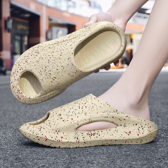 Sandal Thick Bottom One-word Drag